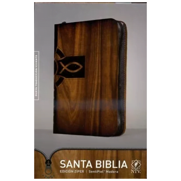 Santa Biblia Ntv, Edición Zíper, Ladrillo