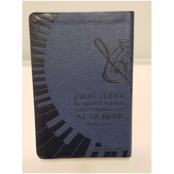 Biblia Letra Grande Ntv, Color Azul Música Edición Ariel - Image 2