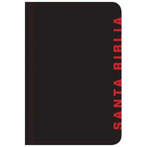 Biblia NTV compacta negro carmesí edición ziper