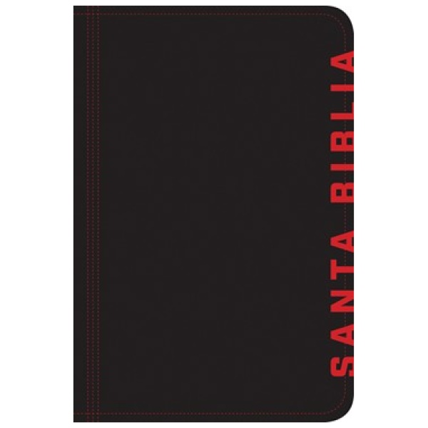 Biblia NTV compacta negro carmesí edición ziper