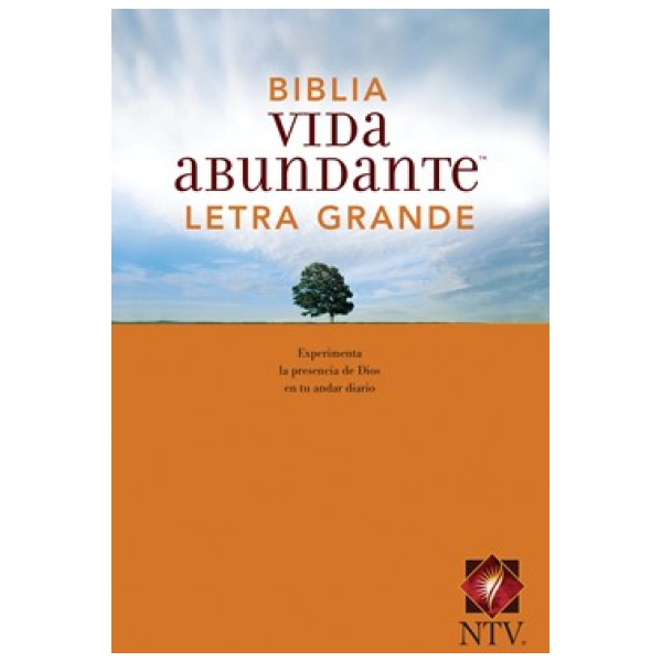 Biblia Vida abundante NTV letra grande