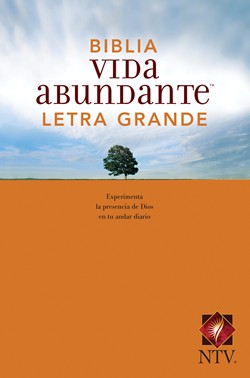 Biblia Vida abundante NTV letra grande