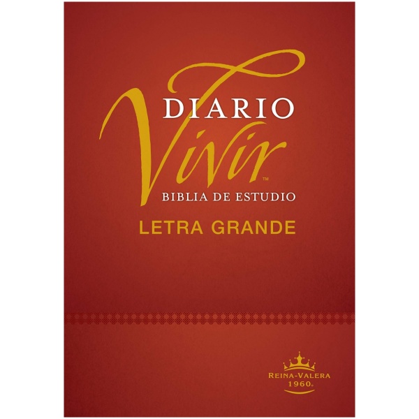 Biblia RVR60 de estudio diario vivir letra grande tapa dura - Image 3