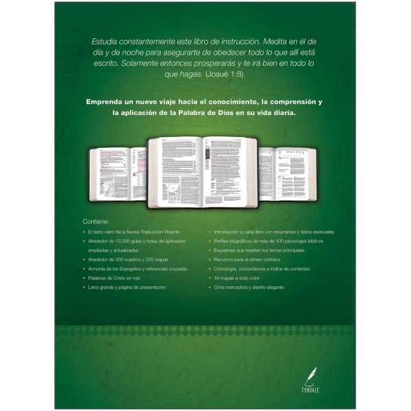 Biblia de estudio del diario vivir NTV, letra grande - Image 2