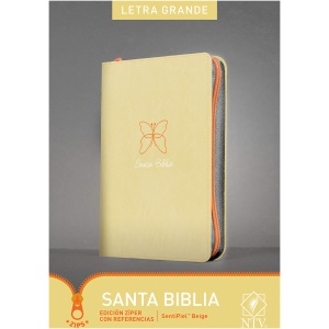 Santa Biblia NTV, Edición zíper con referencias, letra grande