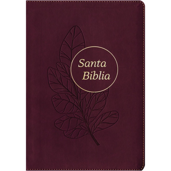 Biblia RVR60 Referencia Ultrafina Letra Grande Ciruela - Image 3
