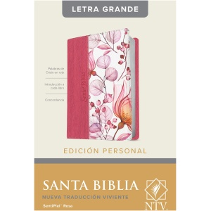 Santa Biblia NTV, Edición Personal rosa PJR