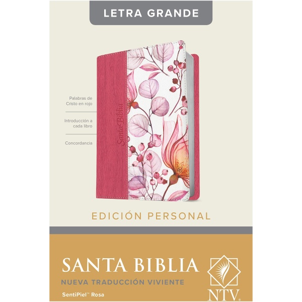 Santa Biblia NTV, Edición Personal rosa PJR