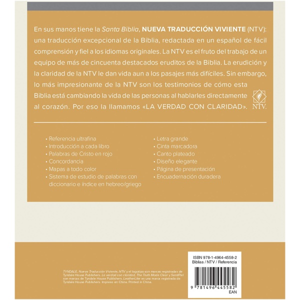 Biblia Ntv, Edición de Referencia Ultrafina, Letra Grande - Image 2
