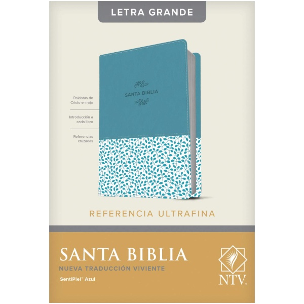 Santa Biblia Ntv, Edición de Referencia Ultrafina, Letra Grande