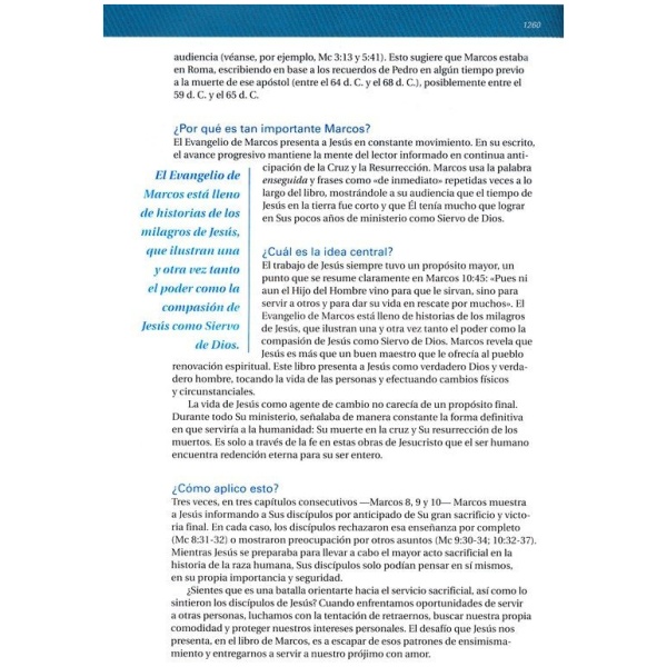Biblia de Estudio Swindoll NTV Azul tapa dura índice - Image 7