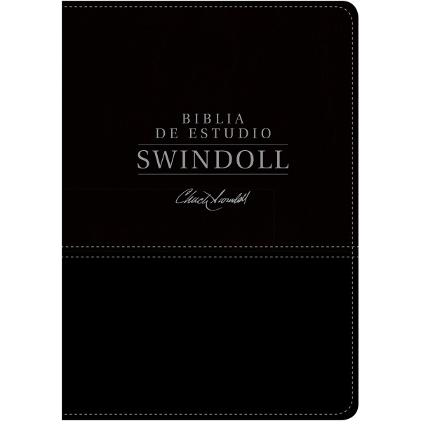 Biblia de Estudio Swindoll NTV Negro índice - Image 2