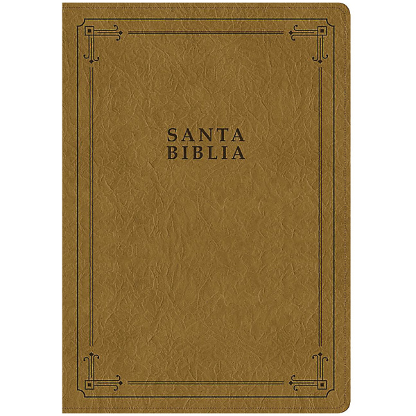 Biblia NTV de Referencia Ultrafina Letra Grande marrón índice - Image 3