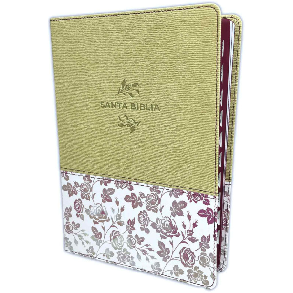 Biblia NTV De Referencia Ultrafina Letra Grande crema índice - Image 2