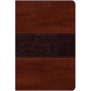 RVR 1960 Biblia del Pescador letra grande, caoba símil piel