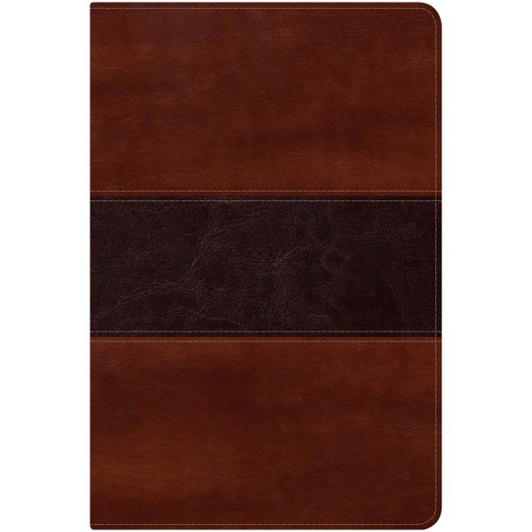 RVR 1960 Biblia del Pescador letra grande, caoba símil piel