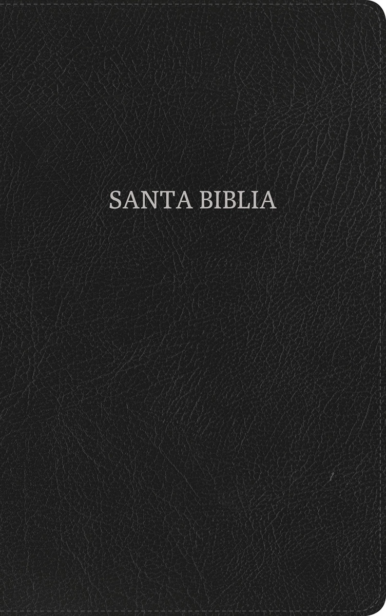 Biblia NVI Ultrafina negro piel fabricada