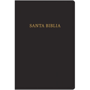 Biblia RVR60 Letra Gigante 14pt Im Piel Negra
