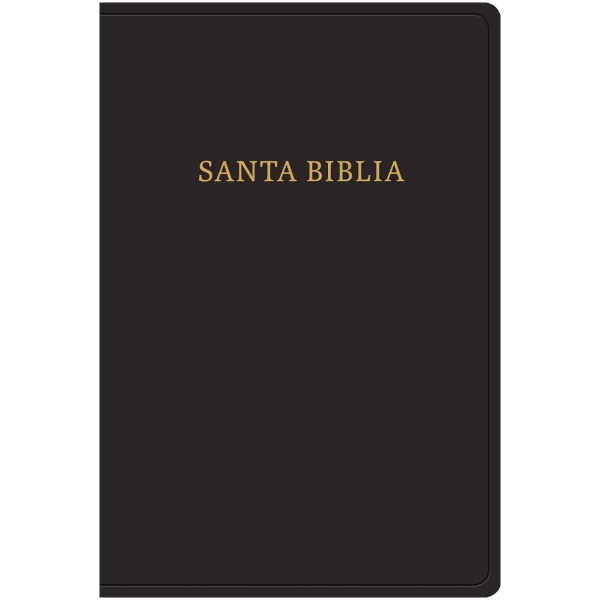 Biblia RVR60 Letra Gigante 14pt Im Piel Negra