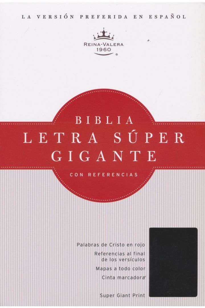 Biblia Letra Super Gigante con Referencias Negro - Image 4