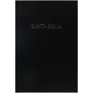 Biblia Bilingüe Rvr1960/kjv, Tapa Dura, Color Negro