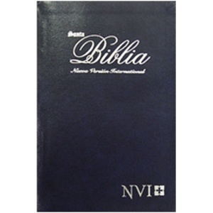 Biblia NVI Ultrafina Imit Piel Azul
