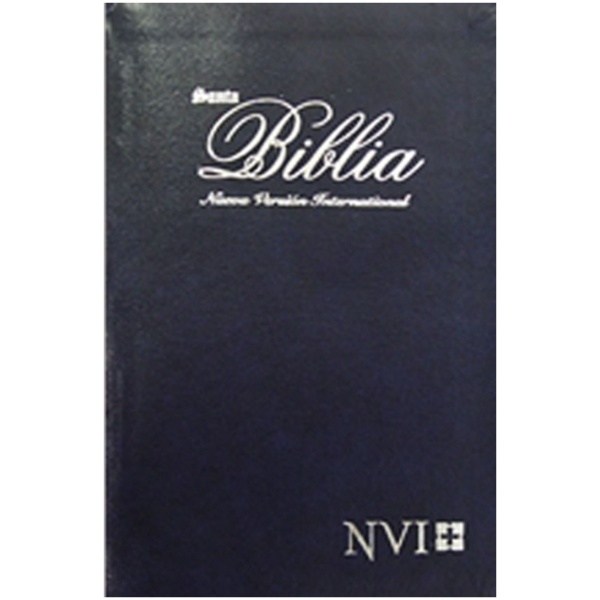Biblia NVI Ultrafina Imit Piel Azul