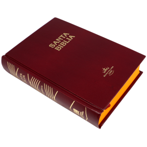Biblia RVR1960 chiva tapa dura roja