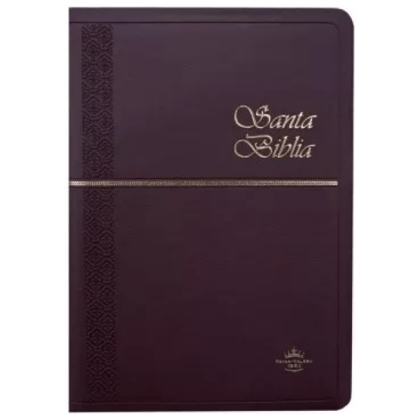 Biblia Rvr1960, Mediana, Imitación Piel, Negro.