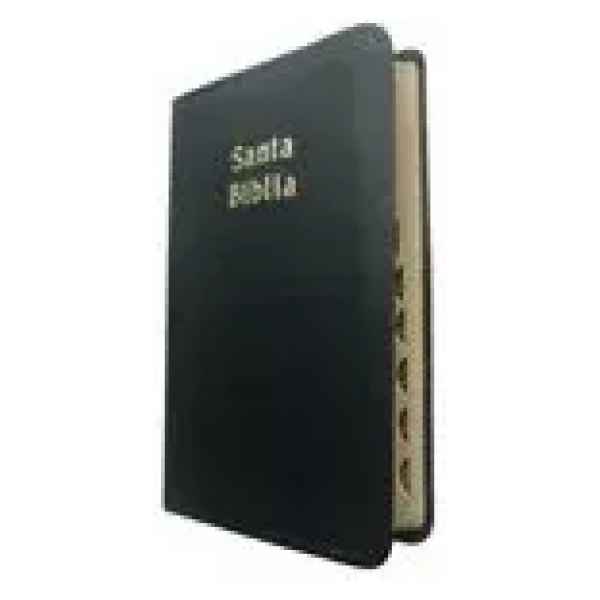 Biblia Tamaño Chico Rvr1960, Con Índice, Negro, Imit Piel