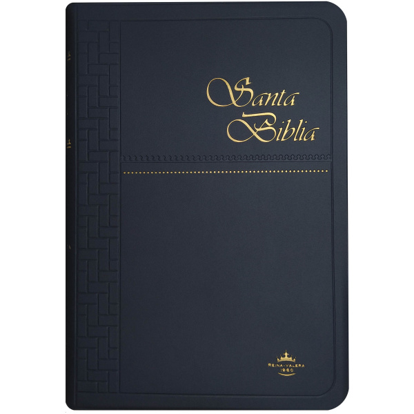 Biblia RVR1960 Color Azul Vinil