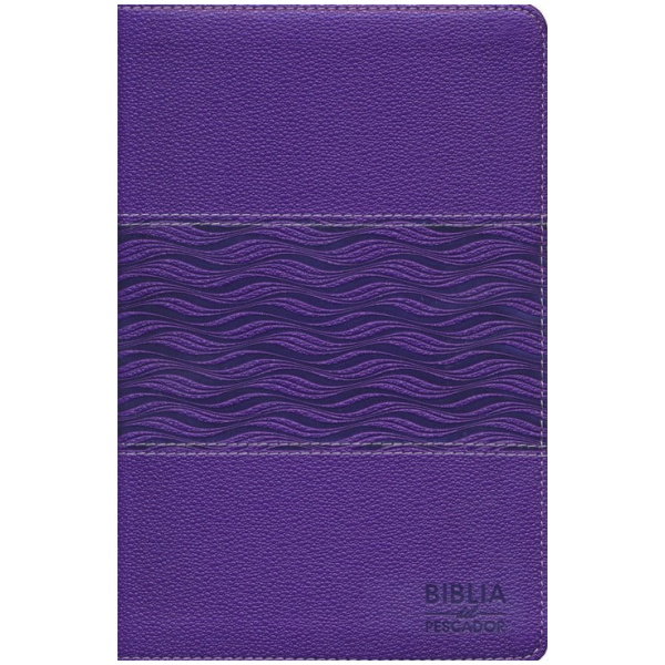 Biblia Del Pescador Ntv Imitación Piel, Color Morado - Image 2