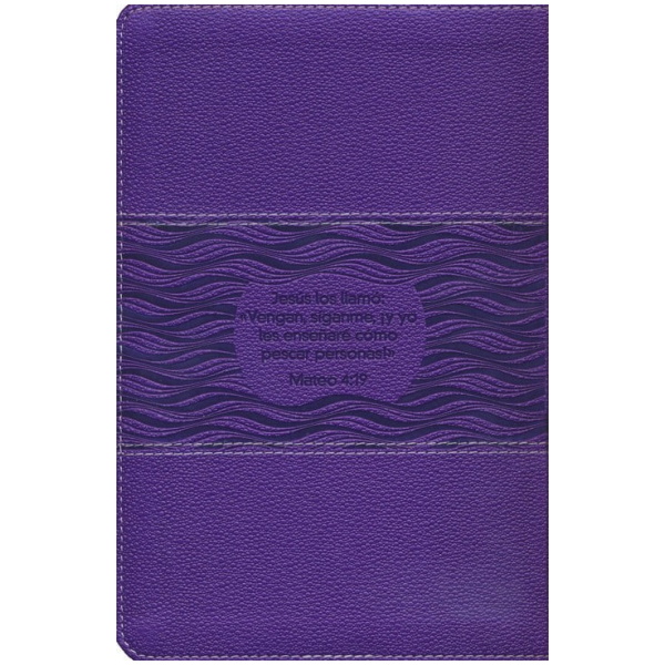 Biblia Del Pescador Ntv Imitación Piel, Color Morado - Image 5