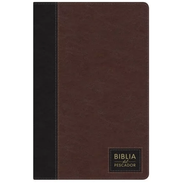 Ntv Biblia Del Pescador, Siena Oscuro Imit. Piel Con Índice