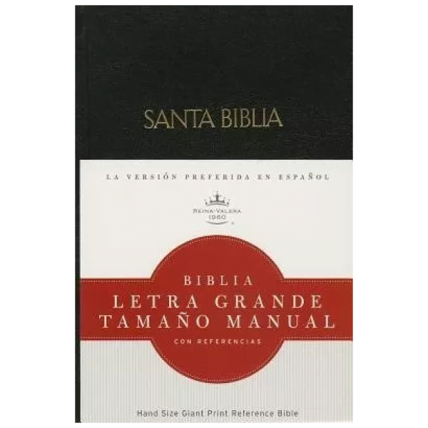 Biblia Letra Gde, Manual Con Referencias Rvr1960 Con Índice