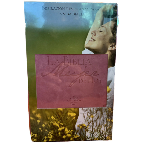 La Biblia Mujer de Hoy - Piel Especial Rosa - Image 2