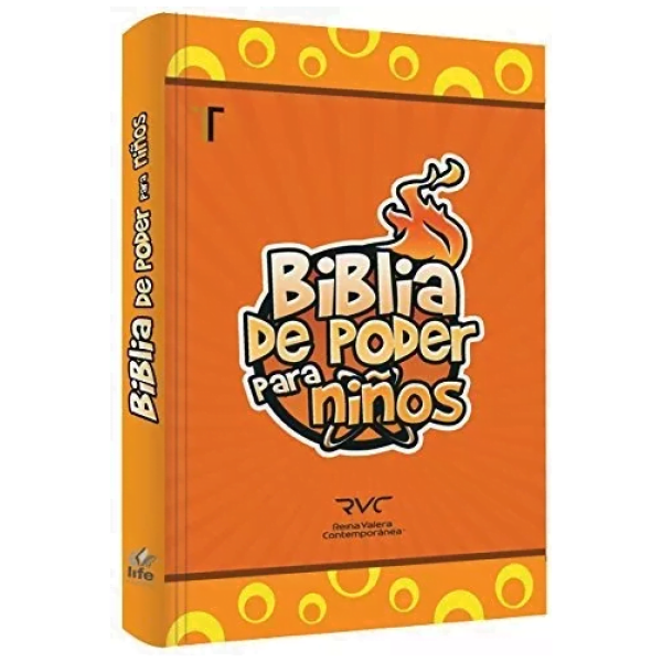 Biblia De Poder Para Niños Rvc, Tapa Dura