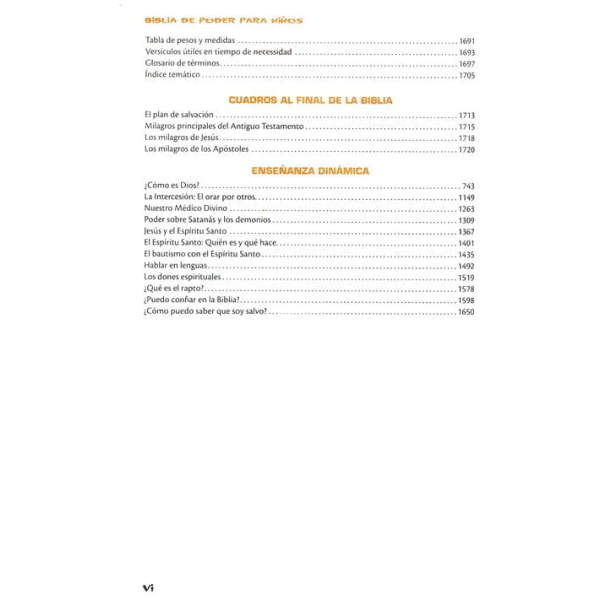 Biblia De Poder Para Niños Rvc, Piel Especial - Image 2