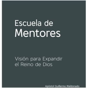 Manual escuela de mentores