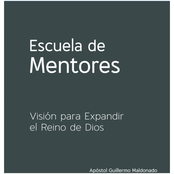 Manual escuela de mentores