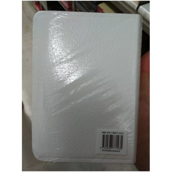 Biblia RVR60 Chica Imit Piel Blanca Rvr045cw - Image 2