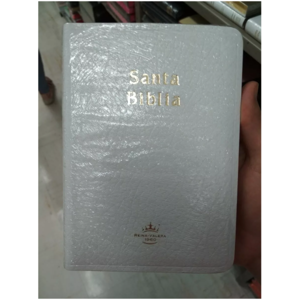 Biblia RVR60 Chica Imit Piel Blanca Rvr045cw
