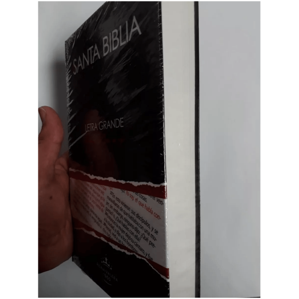 Biblia Letra Grande Tapa Dura Palabras De Jesús En Rojo Rv60 - Image 2