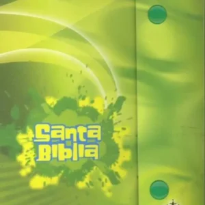 Biblia Tamaño Manual Rvr1960 Tapa Verde Vinil Con Broche