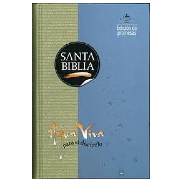 Biblia Agua Viva de Promesas Azul Rvr063c Pjr - Image 2