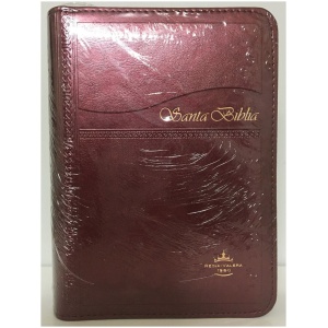 Biblia Bolsillo Full Color Vino Cierre índice Rvr025czti