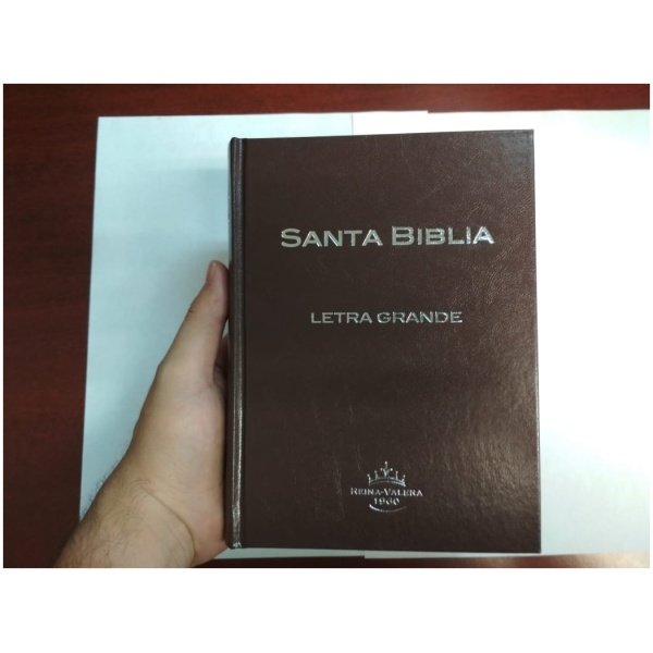 Biblia Reina Valera 1960, Mediana, Letra Grande, Café - Image 3