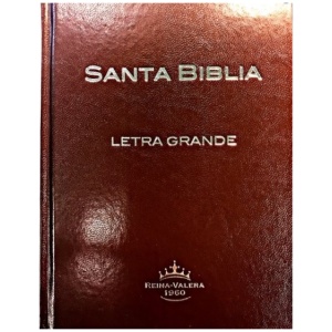 Biblia Reina Valera 1960, Mediana, Letra Grande, Café