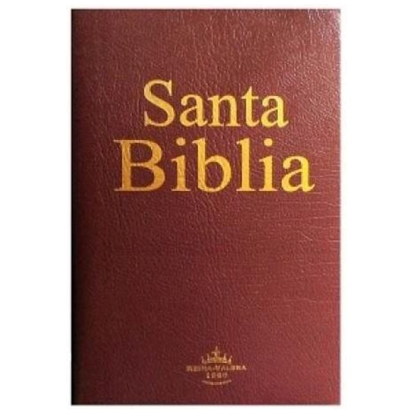 Biblia Tamaño Manual Económica Rv1960 Imitación Piel Vino