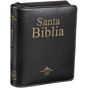 Biblia De Bolsillo Letra Gigante Rvr1960 Imitación Negro